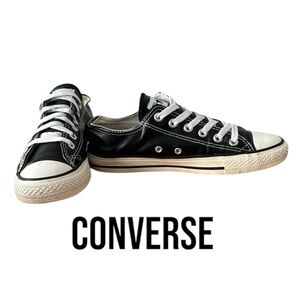 CONVERSE  All Star OG | Faux Leather Black | Women’s 7